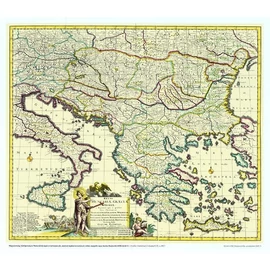 Hungariae Graeciae térkép (1689)
