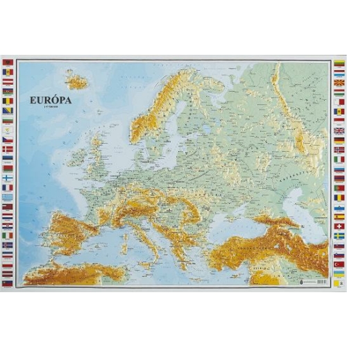 Európa térkép (magyar nyelvű)